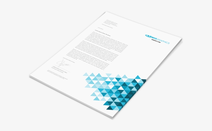 Letterhead Printing - Letterhead, transparent png #5266561