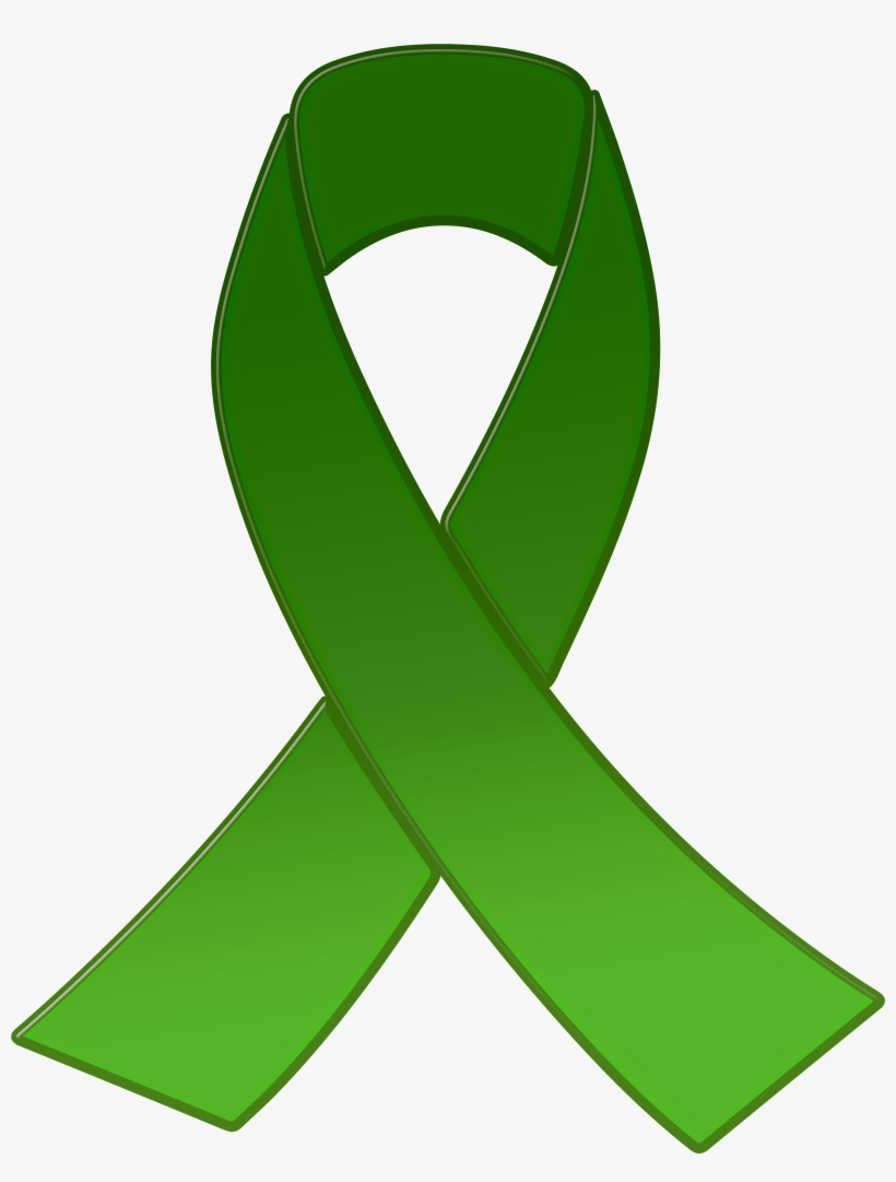 Green Awareness Ribbon Png Clipart, transparent png #5267241