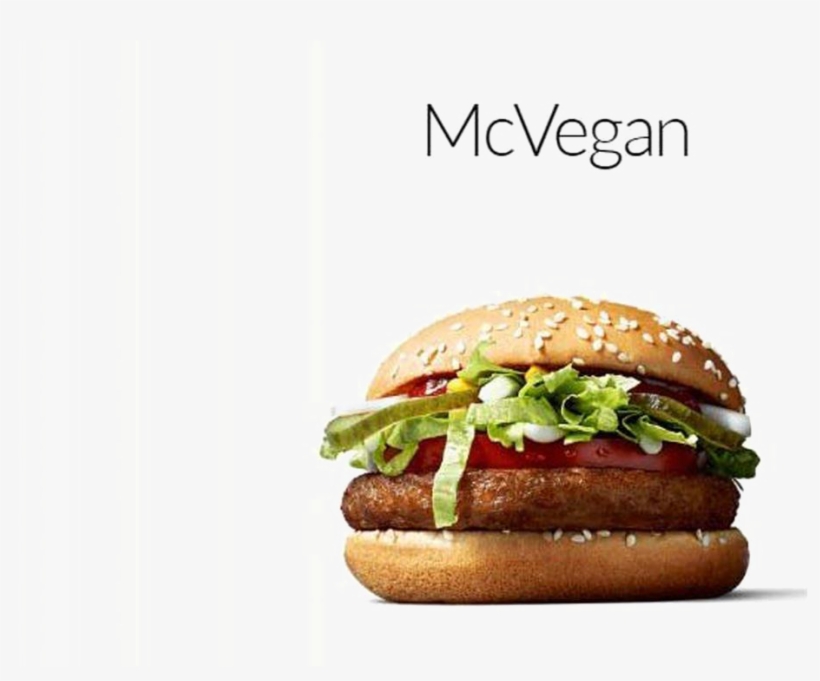Mcdonalds Burger Png Transparent Image - Mcdonalds Vegan Burger Usa, transparent png #5267883