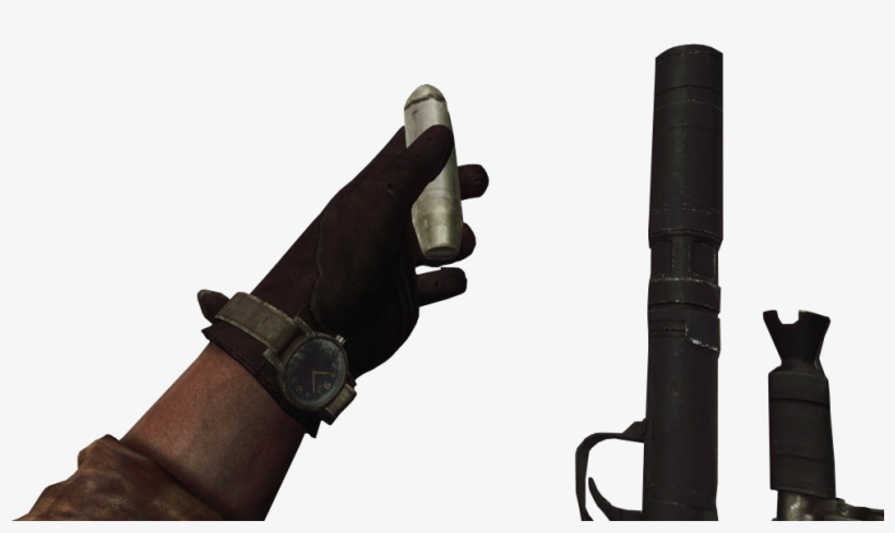 Ak74u Grenade Launcher Reload Bo - Call Of Duty Aks74u Grenade Launcher, transparent png #5268268