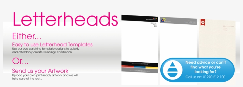 Design Templates Letterhead Printing Print Buying Direct - Printing, transparent png #5268272