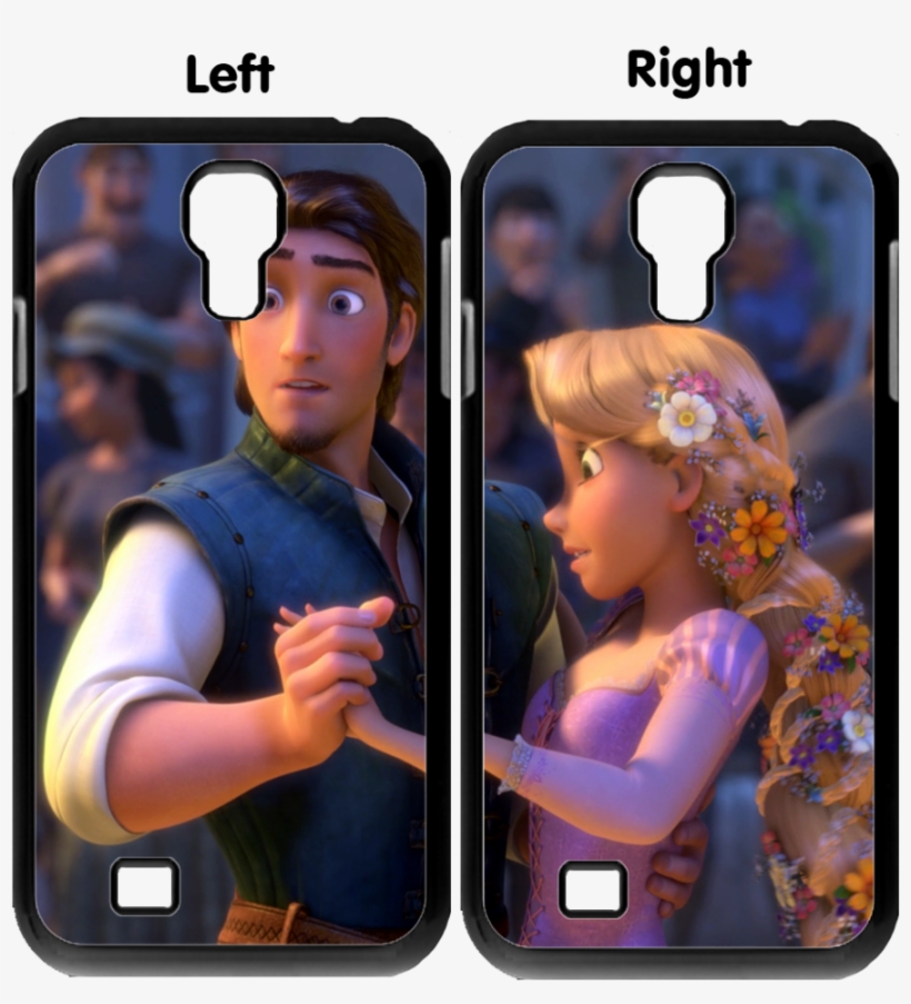 Rapunzel Tangled And Flynn Dancing Z0020 Couple Samsung - Iphone, transparent png #5269458