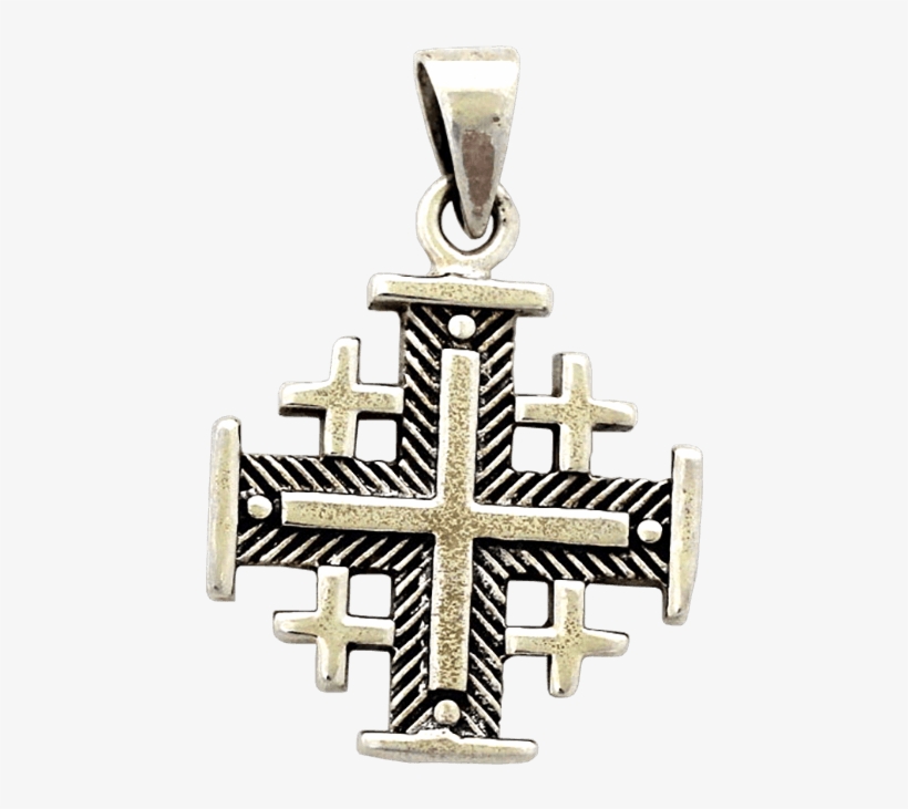 Sterling Silver Jerusalem Cross - Church Of The Holy Sepulchre, transparent png #5269680