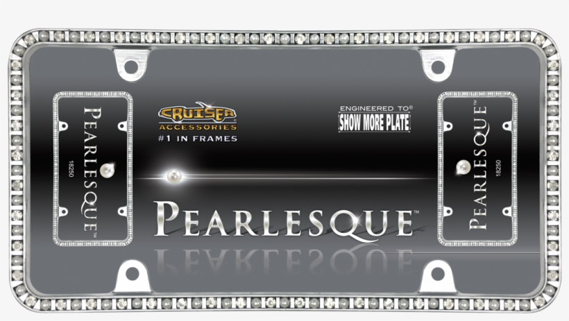 Pearlesque, Chrome/clear - Cruiser Accessories Pearlesque Chrome/clear License, transparent png #5269804