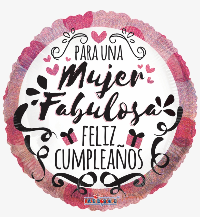 V35455/09 - Cumpleaños Mujer, transparent png #5269929