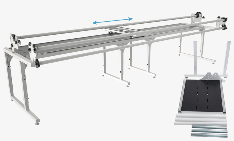 2 Foot Quilting Frame Extension For Continuum - Grace Company Grace Continuum (replaces Gq) 10' Professional, transparent png #5270085