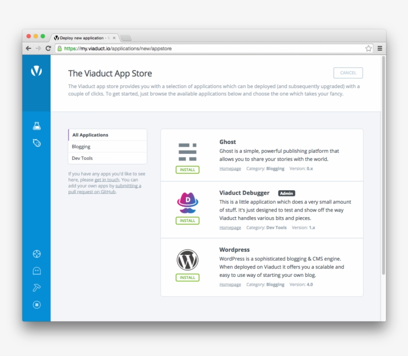 To Deploy An Application From Our App Store, Just Select - Wordpress, transparent png #5270435