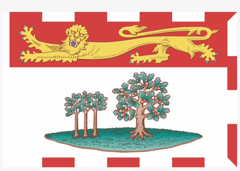 Download Svg Download Png - Provincial Flag Of Prince Edward Island, transparent png #5270739