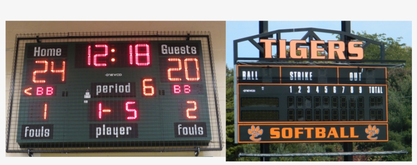 Indoor / Outdoor Protective Nets & Screens - Scoreboard, transparent png #5271197