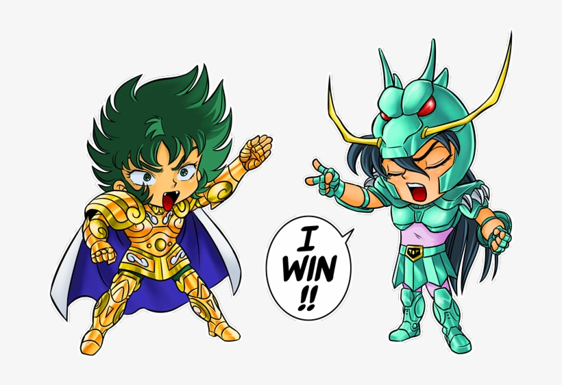 Capricorn Shura And Dragon Shiryu Preview - Chevalier Du Zodiaque Femme, transparent png #5271517