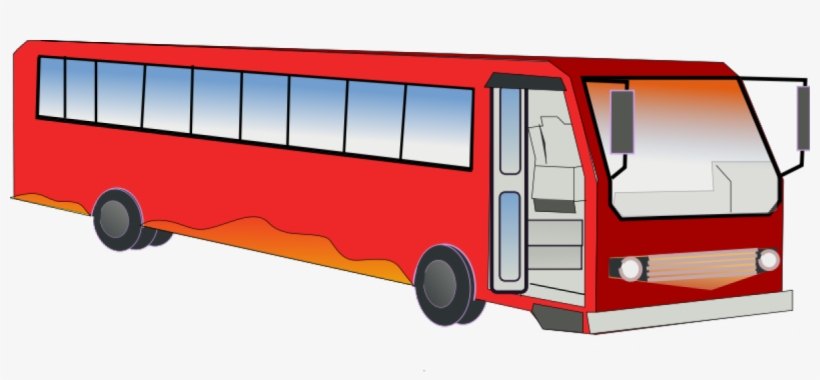 Bus Vector - Means Of Transport Bus, transparent png #5271646