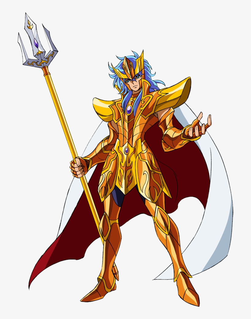 Poseidon - Saint Seiya Poseidon Manga, transparent png #5271817