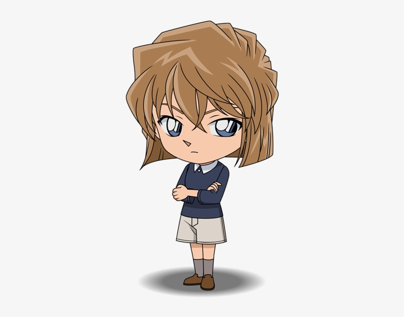 灰原哀 Case Closed, Magic Kaito, Conan, Anime Chibi, Kudo - Anime Chibi Detective Conan, transparent png #5273365