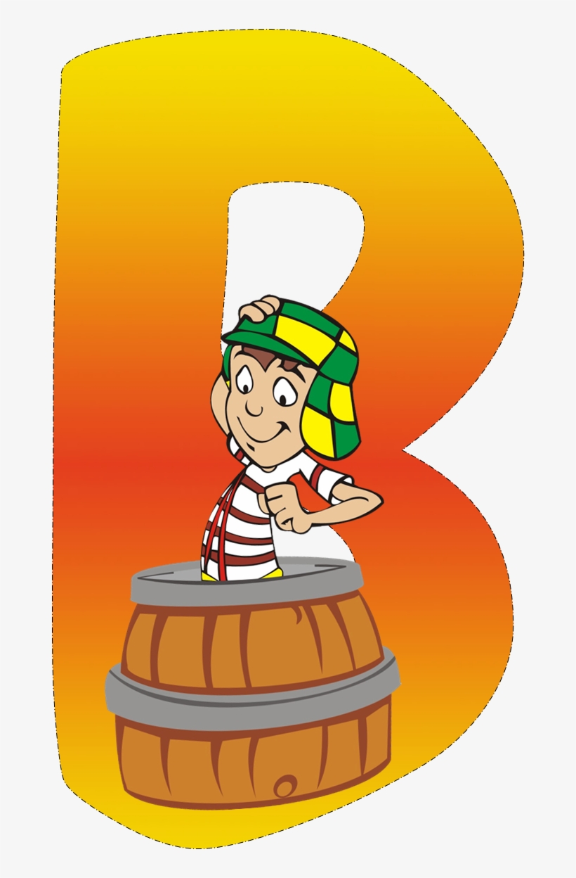 Alfabeto Chavo Del 8 012 - Abecedario Del Chavo Animado, transparent png #5274170