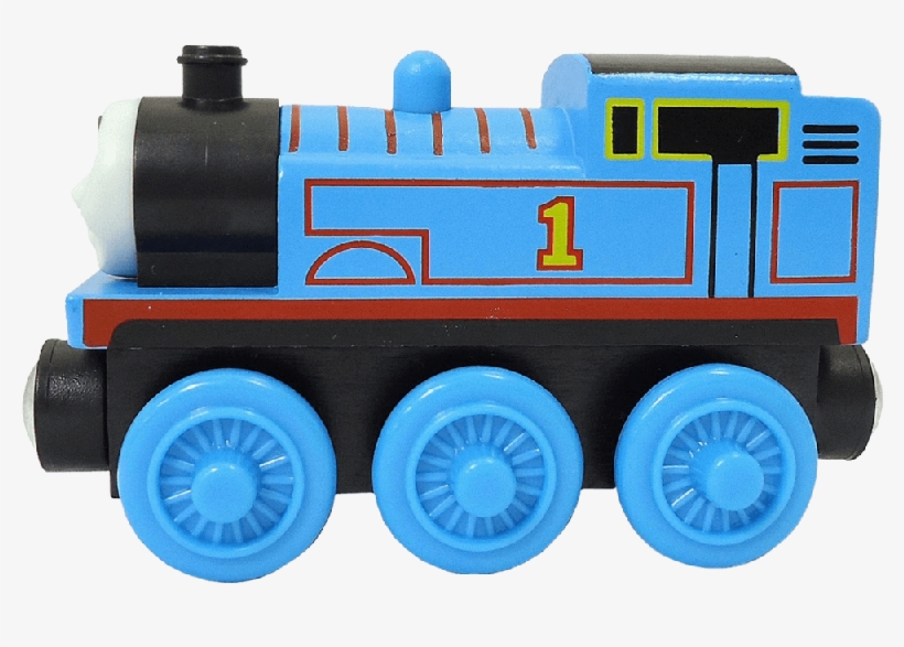 Fisher Price Wooden Railway Thomas Engine, transparent png #5274494