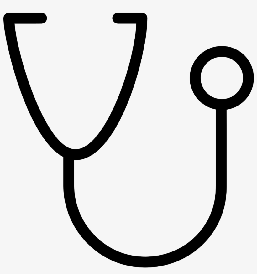 Stethoscope Png For Silhouette - Stéthoscope Icone, transparent png #5274639