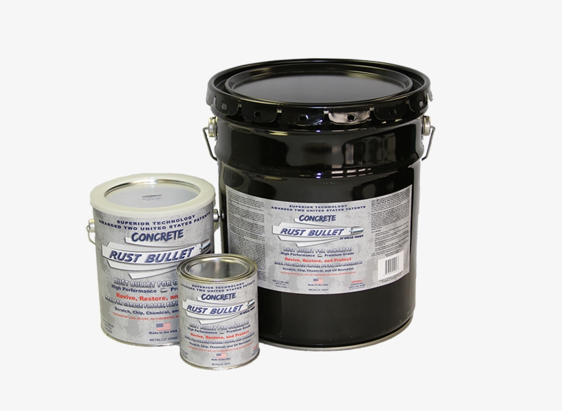 Concrete - Rust Bullet For Concrete, Protective Floor Coating,, transparent png #5276078