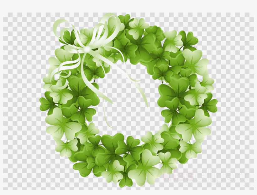 St Patricks Day Wreath Clip Art Clipart Saint Patrick's - St Patricks Day Wreath Clip Art, transparent png #5276080