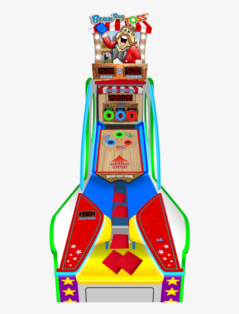 Picture Transparent Game Ice - Bean Bag Toss Arcade Machine, transparent png #5276238