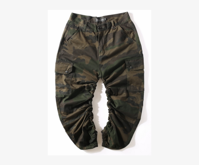 Black Icon Inner Ruffle Pants - Trousers, transparent png #5276532