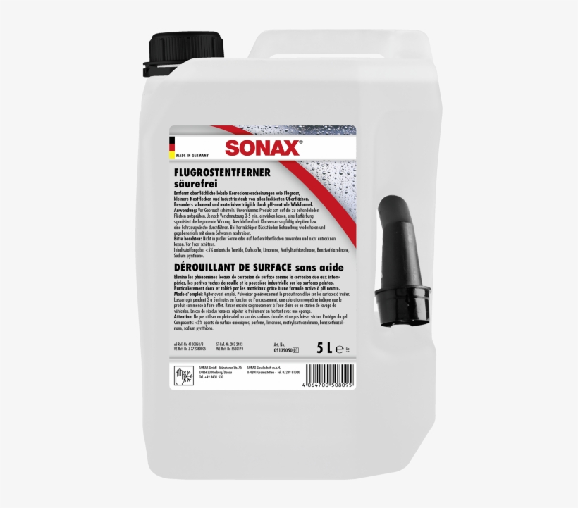 Очиститель фоллаут. Sonax чернитель пластика. Сонакс 5л