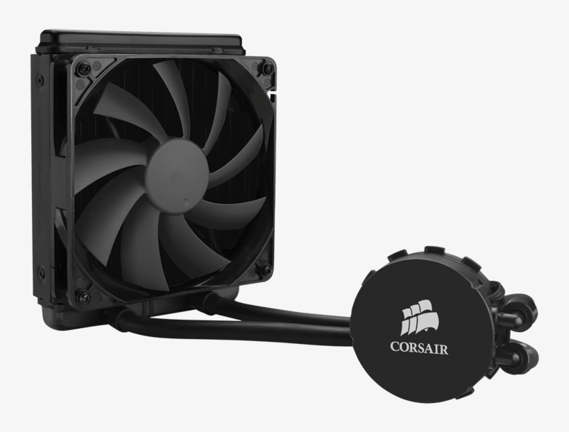 Corsair Cw 9060013 Ww 140mm High Performance Liquid - Corsair Hydro Series H90 140mm High Performance Liquid, transparent png #5276954