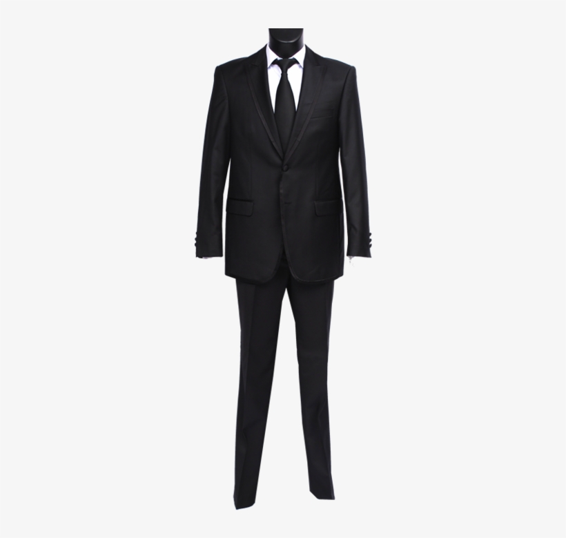 Divaio Semi Tuxedo Suit - Suit, transparent png #5277315