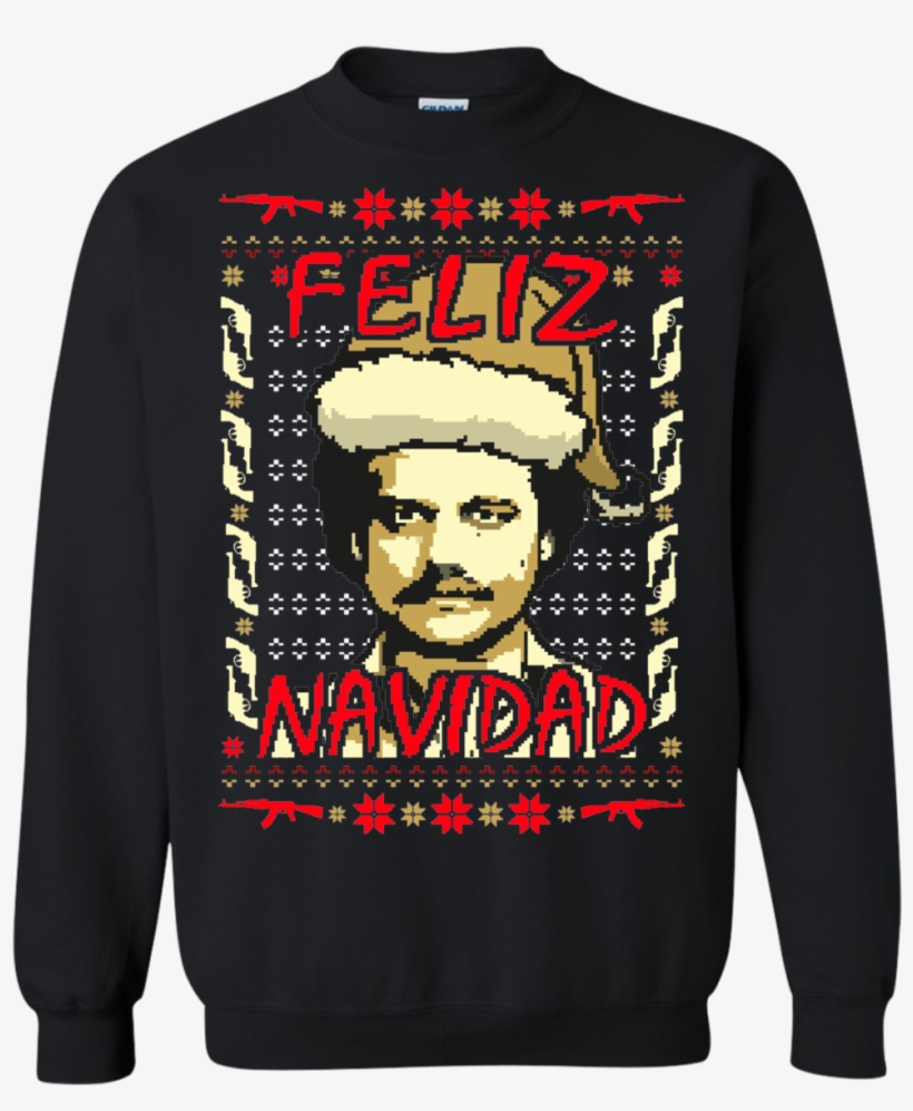 Feliz Navidad Ugly Christmas Sweater - Eleven Days Of Christmas Shirt, transparent png #5277538
