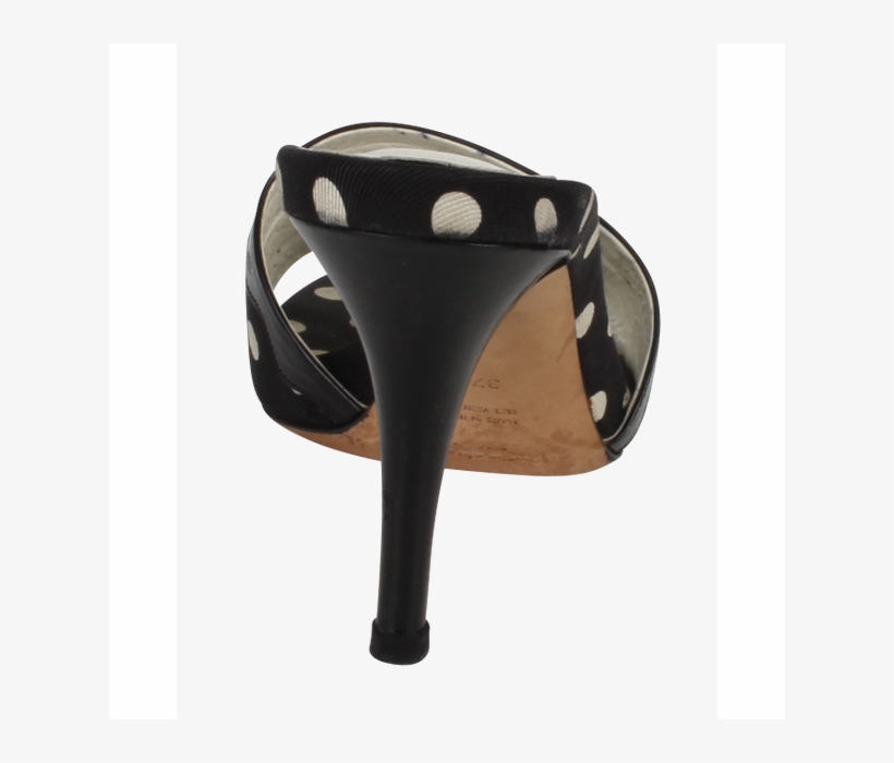 Yves Saint Laurent Black & White Sandals 3 Thumbnail - Basic Pump, transparent png #5277643