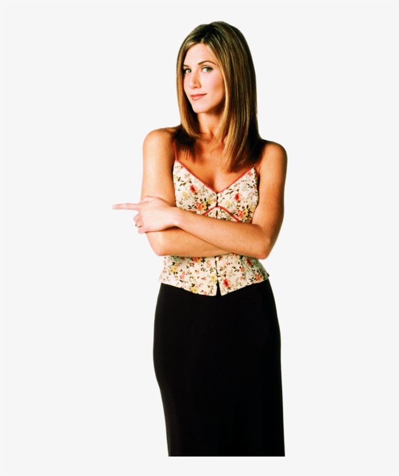 Jennifer Aniston Pointing Left - Jennifer Aniston Png, transparent png #5277747