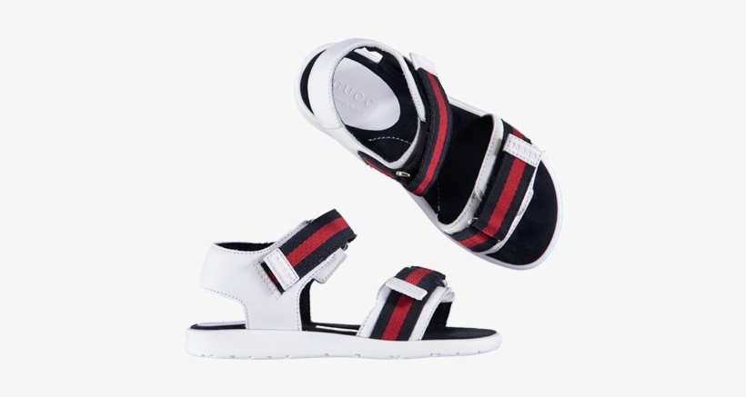 Gucci Boys Stripe Velcro Navy Sandals Cloudo Contemporary, transparent png #5278042