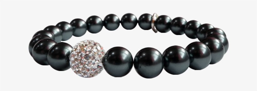 Love Sparks Swarovski Pearl Braceletâ€“ Night Blue - Keine Angabe Elegantes Kraft.- Und Powerarmband Mit, transparent png #5278207