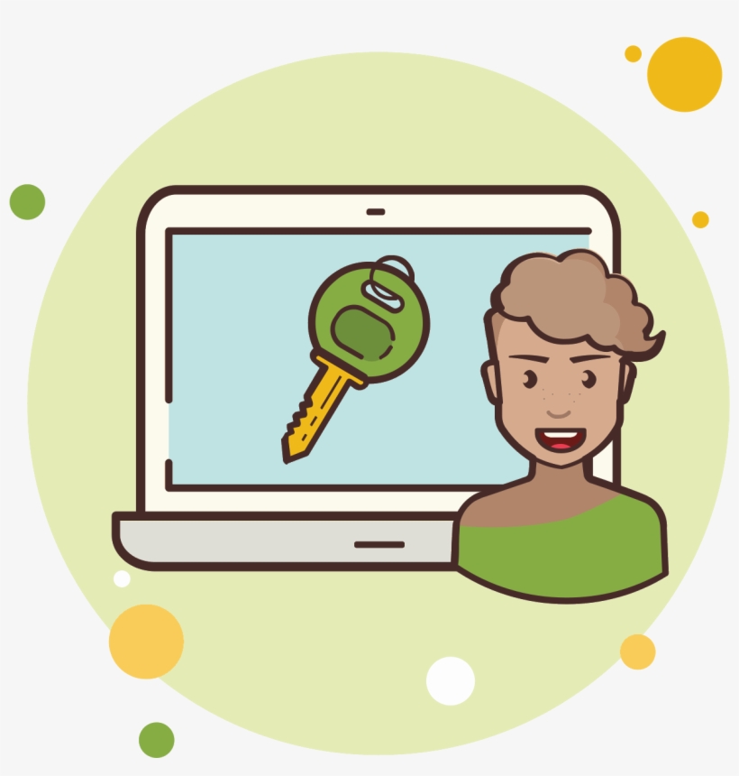 Llave Del Ordenador Portátil Icon - Laptop, transparent png #5278316