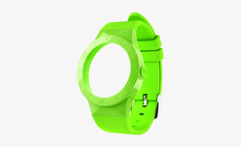 Strap - Neon Green - Blue, transparent png #5278774