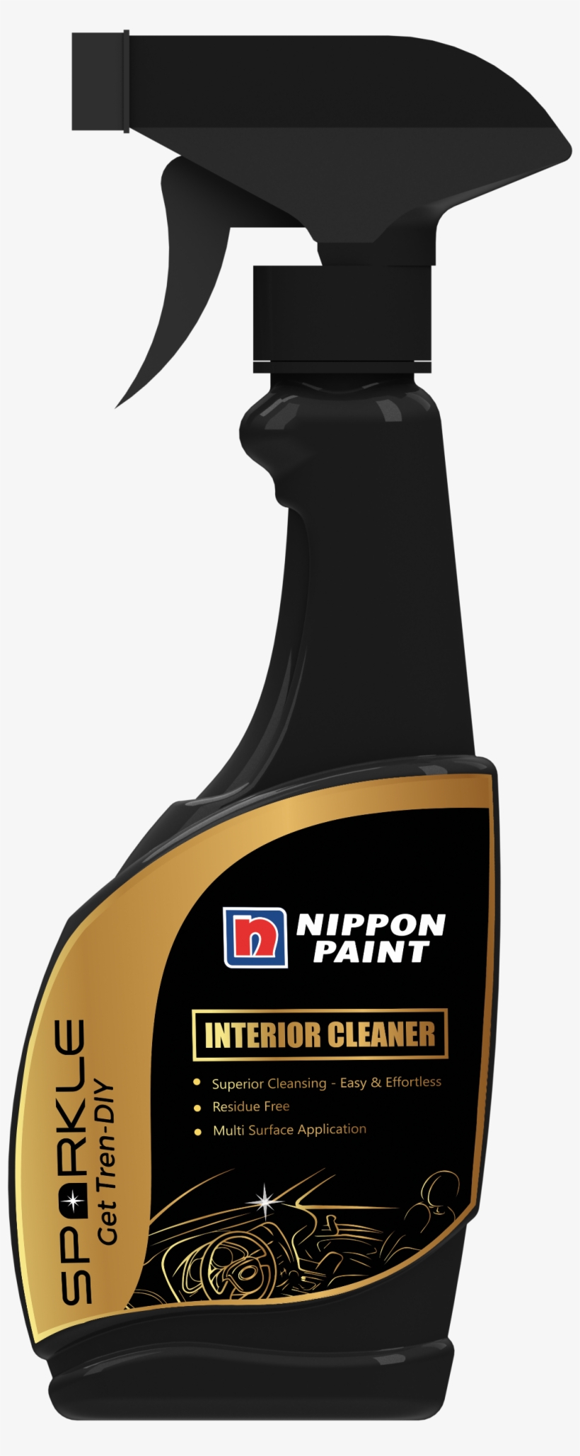 "sparkle Car Interior Cleaner" Is A High Performance - Nippon Paint, transparent png #5279660