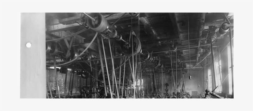 Interior Of Kessler-detroit Motor Car Company Factory - Monochrome, transparent png #5280006