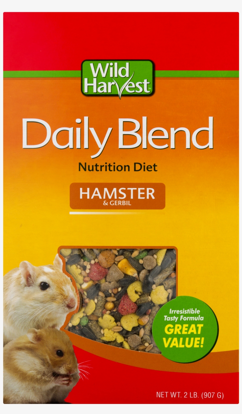 Wild Harvest Daily Blend Nutrition Diet For Hamsters - Wild Harvest Daily Blend - Parakeet (bag In Box), transparent png #5280785