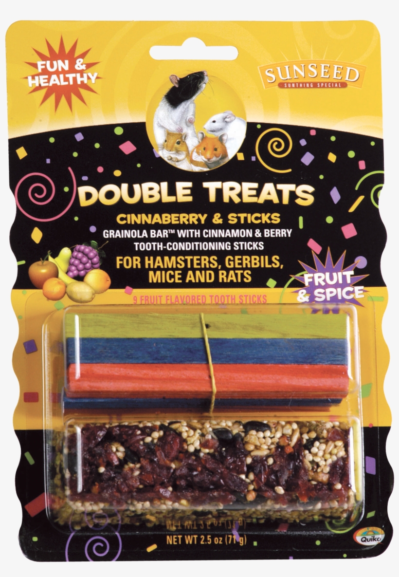 Vitakraft Sunseed Cinnaberry & Sticks For Hamsters - Cinnaberry & Sticks Rodent Trt Vitakraft Sun Seed,, transparent png #5281415