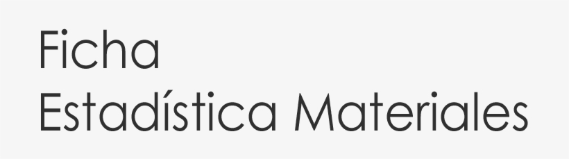 Estadística De Materiales - Logo, transparent png #5281545