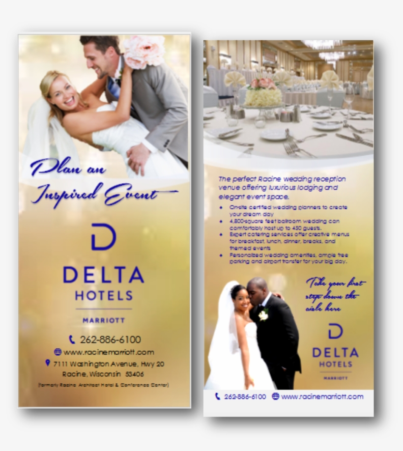 Flyer Design By Citygirl17 For This Project - Wedding Designs For Hotels, transparent png #5282342