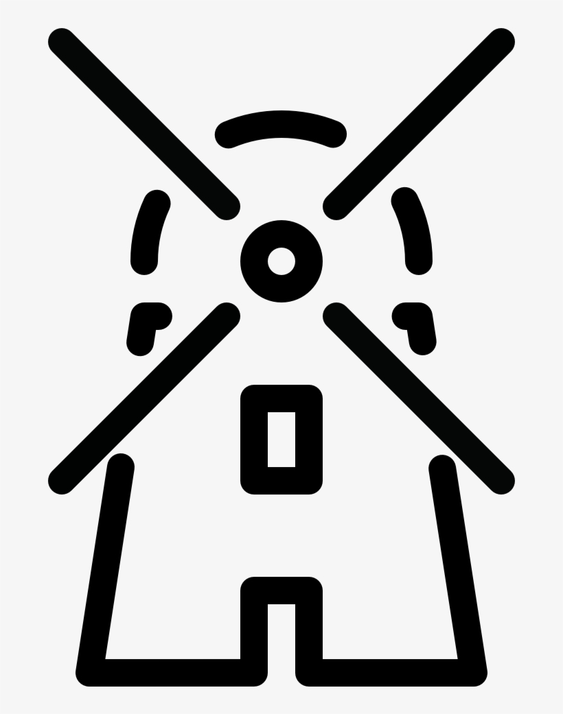 Building Wind Mill Building Wind Mill Building Wind - House, transparent png #5282703