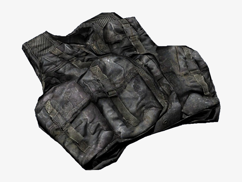 Uk Assault Vest Black Damaged - Bag, transparent png #5283188
