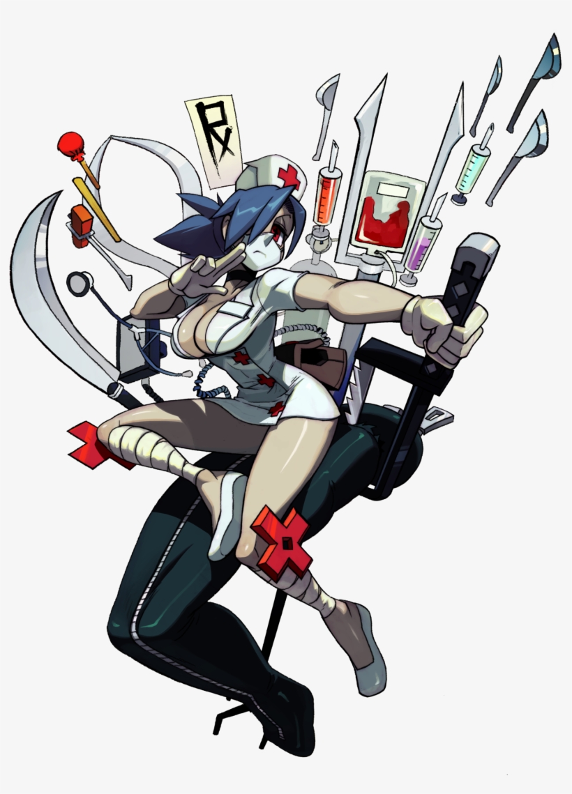 Valentine Skullgirls Vs Battles - Valentine From Skullgirls, transparent png #5283556