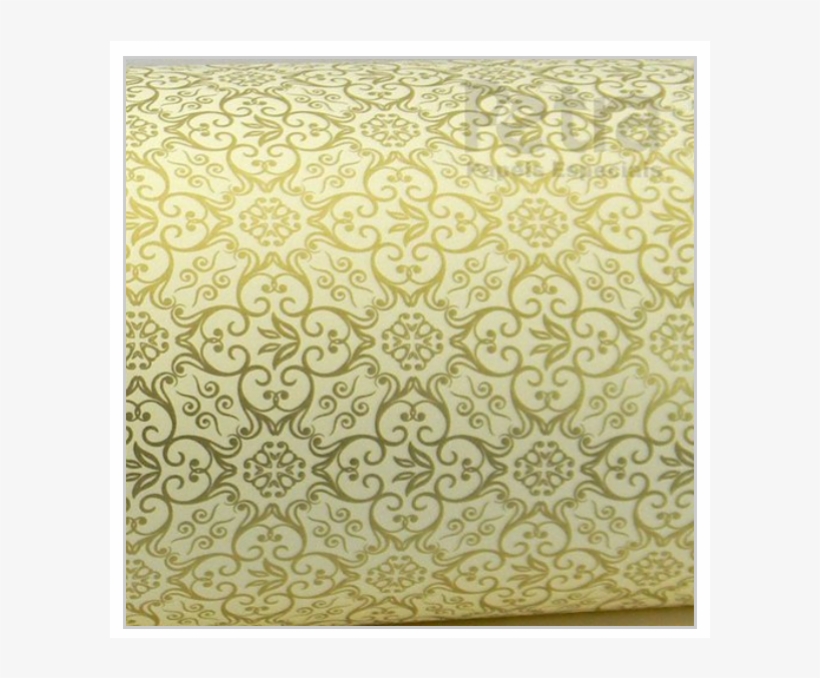 Papel 180g/m² Adamascado Marfim E Dourado - マルチケース パープル ** レディース/ミリュー(milieu), transparent png #5283972
