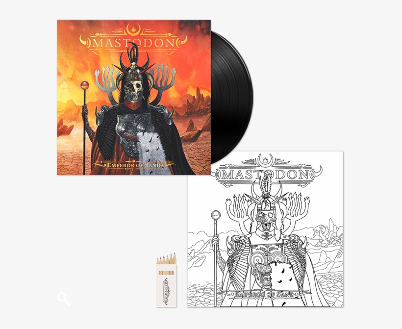 2xlp 180g Vinyl In A Gatefold Jacket - Mastodon Emperor Of Sand Vinyl, transparent png #5284436