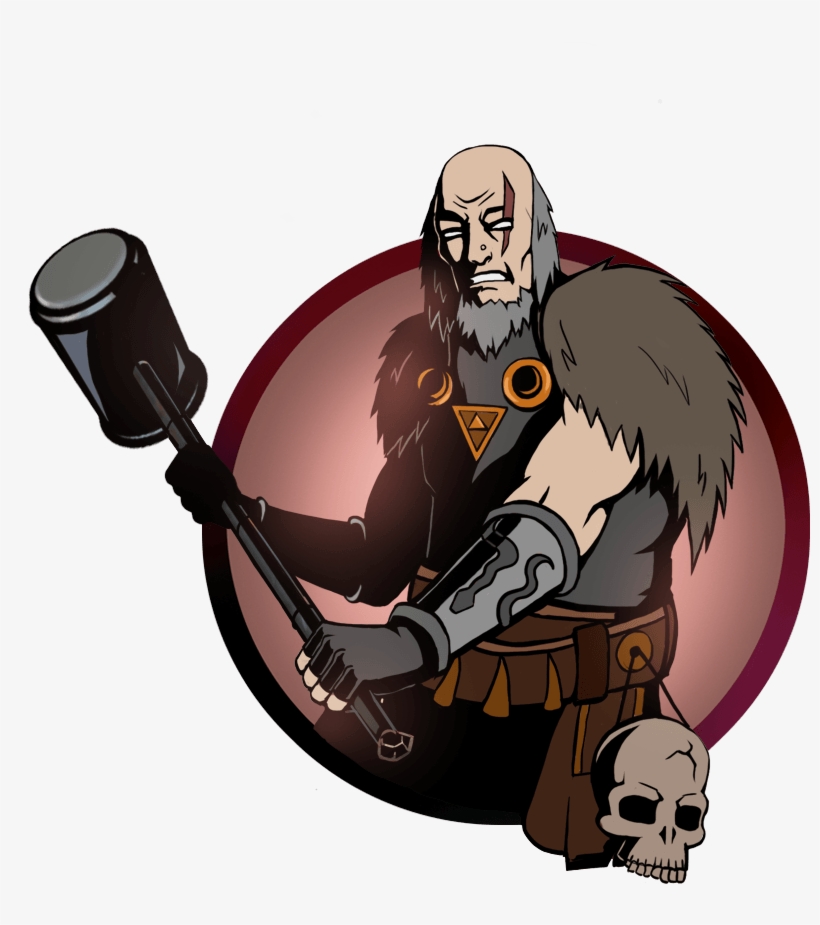 Man Big Hammer - Shadow Fight 2 Act 6 Tournament, transparent png #5284716