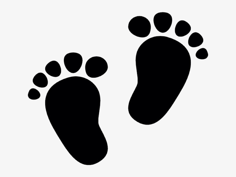 Footprint Infant Clip Art - Baby Footprint, transparent png #5285109