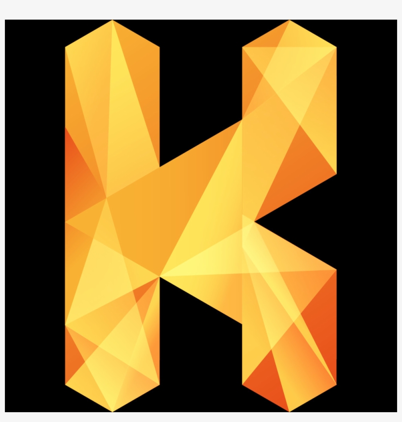 Download For Free This Letter K Transparent Png Image - Triangle, transparent png #5285592