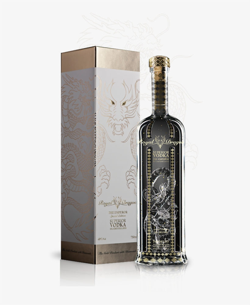Royal Dragon Vodka Elite - Royal Dragon Vodka Emperor, transparent png #5285733