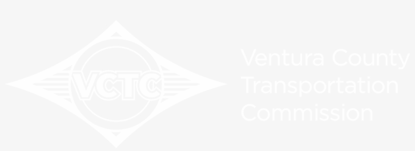Vctc Logo White - Ventura County Transportation Commission, transparent png #5286886